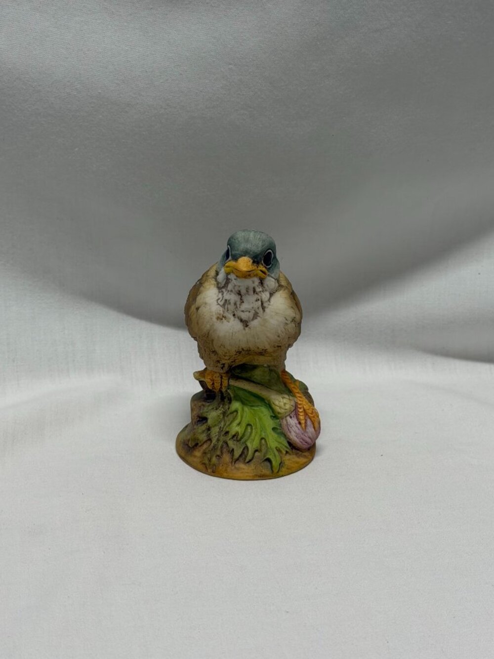 Vintage Gold Finch by Andrea Figurine 6350 Made in Japan